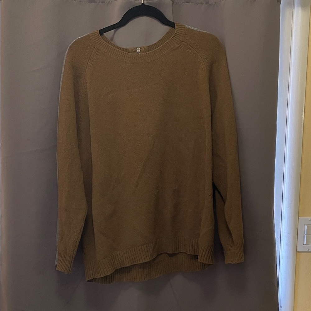 Madewell racing stripe sweater